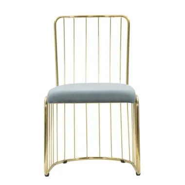 Krzesło CAGE Celeste 47 56 82 cm Zestaw 2 szt. (Wysokość siedziska 45 cm)